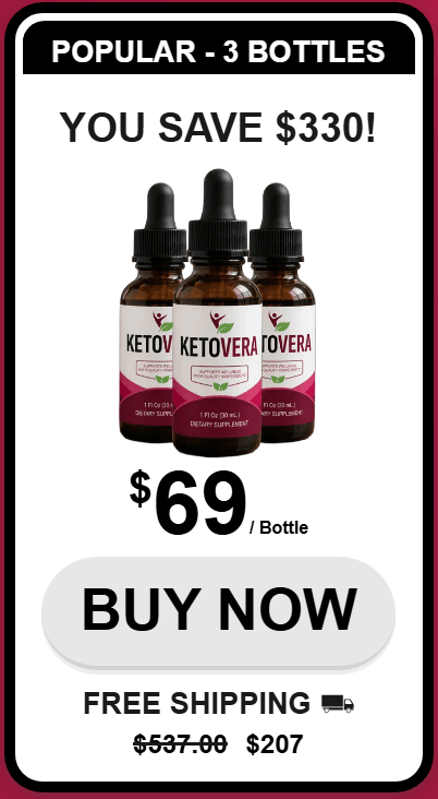 Buy KetoVera 3 Bottle