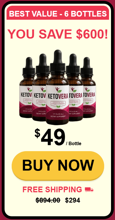 Buy KetoVera 6 Bottle